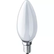 Лампа NAVIGATOR 94 309 NI-B-60W-FR-E14-230V свеча мат.
