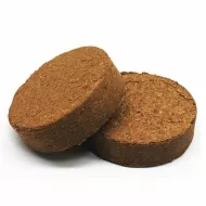 Диск кокосовый торф. диам 8 см на 1,2 л Индия /48