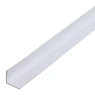 Угол отделочный из ПВХ 20х20мм белый (2,7м)