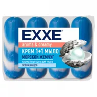 Мыло-крем туалетное EXXE 1+1 4х90г (Морской жемчуг)
