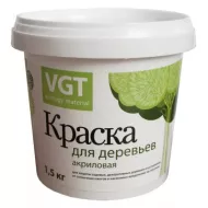 Краска ВД-АК-1180 для деревьев, 1,5 кг 
