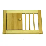 Вентиляционная решетка с задвижкой (большая) 400*250