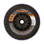 Круг зачист. полимер. (коралловый) Фиолет., extra coarse (очень грубый), 125хМ14х15мм, (шт.)