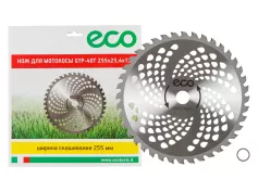 Нож для мотокосы 40 зуб. 255х1.3х25.4 мм ECO