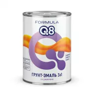 ГРУНТ-ЭМАЛЬ по ржавчине FORMULA Q8 Желтая 0,9кг