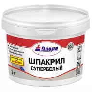 Шпакрил Д-006 супербелый ф.1 кг евробанка
