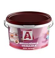 A3  Шпаклевка-обмазка для печей 3кг (ИжСинтез)