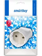 Штепсельное гнездо SMARTBUY б/з белое 10А 250В (SBE-10-S02-w) 