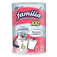 Полотенца бумажные FAMILIA  XXL 1шт 2-х слойные