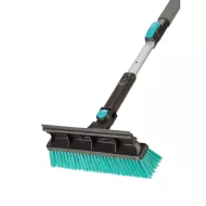 Щетка телескопическая для снега с водосгоном SIBIR