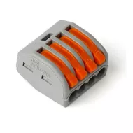 Строительно-монтажная клемма SMARTBUY с рычагами 4 отверстия (SBE-cwcc-4)