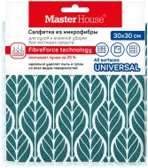 Салфетка из микрофибры 30*30см,220гр/м2,с рисунком,Английский сад,60448/ Master House