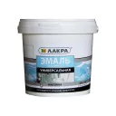 Эмаль акриловая универсальная  Белая матовая 0,9кг ЛАКРА