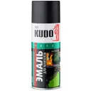 Эмаль аэрозольн термост 520мл/230гр черн РОССИЯ (KU-5002)