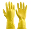 Перчатки хозяйственные латексные, S