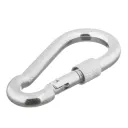 Карабин с фиксатором  4  DIN 5299D