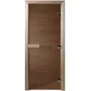 Дверь стекло бронза 1800*700*6 мм. (П) 