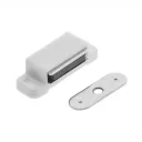 Защелка магнитная малая белая 4.0-4.5см 