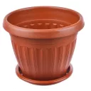 Горшок д/цв. Баргузин пл. 6,5л терракота /Ангарск