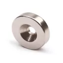 Неодимовый магнит диск 15х5 мм с зенковкой 4,5/10