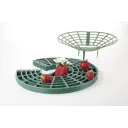 Подставка под клубнику металл в пвх  d=12см h=30см