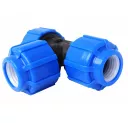 Тройник компр. PN 16 d25х25х25 пластик для ПЭ труб 