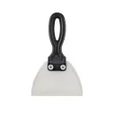 Шпатель резиновый с пластиковой ручкой, белый, 86мм, (шт.)