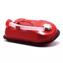 Канистра стальная горизонтальная  5л с заливным устройством (металл 0,7мм)