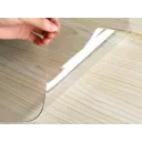 Прозрачная скатерть ГИБКОЕ СТЕКЛО Dekorelle 80*60см, толщина 0,8мм