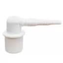 Переходник угол 90* для подключения сливного шланга стиральной или посудомоечной машины 20х23х50, ФП