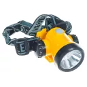 Фонарь налобный КОСМОС 3W LED, Li-ion аккум, встр. з/у, шнур micro usb