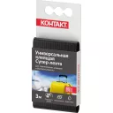 Супер-лента 5см*3м Контакт ДОМ белая, арт.23728