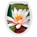 Сиденье для унитаза, с рисунком ФОТОПРИНТ Лотос
