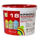 Краска ВД-АК акрил. Р18  3,5кг  д/фасадов, ЛЗ 