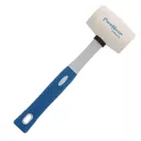 Киянка белая резина, фиберглассовая рукоятка, 340г, (шт.)